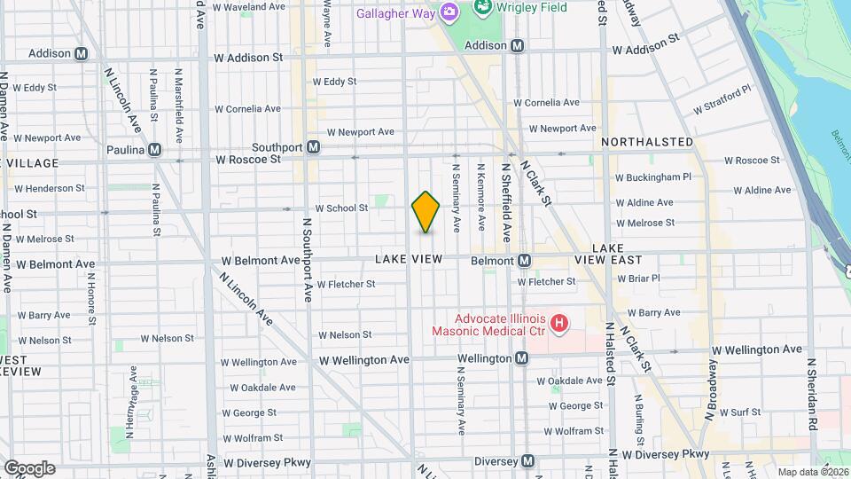 3220 N Clifton Ave, Unit N2 Map and Location Details