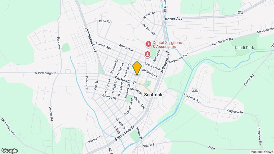 19 N Chestnut St, Unit UnitA Map and Location Details