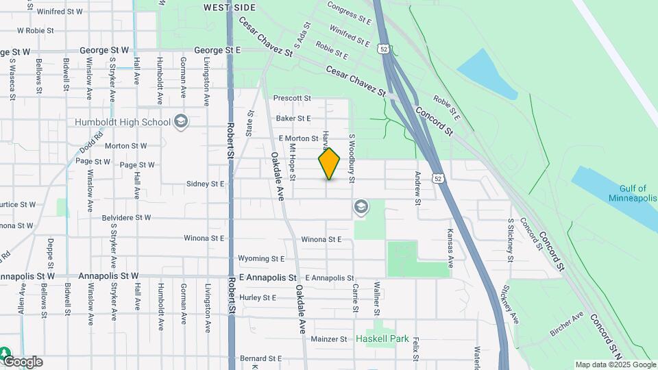 264 Sidney St E Map and Location Details