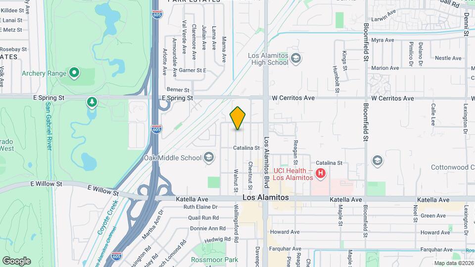 10678 Walnut St, Unit 10678 Map and Location Details