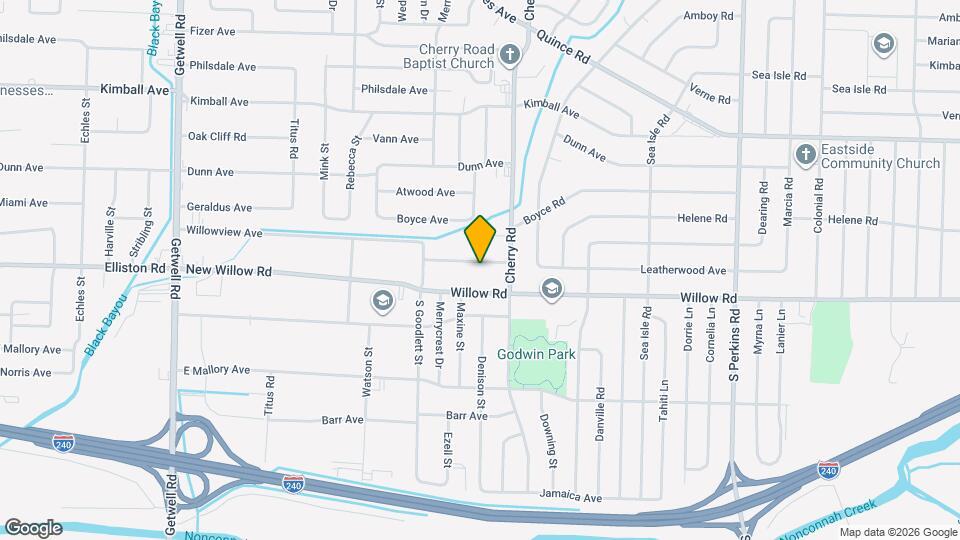 4315 Leatherwood Ave Map and Location Details