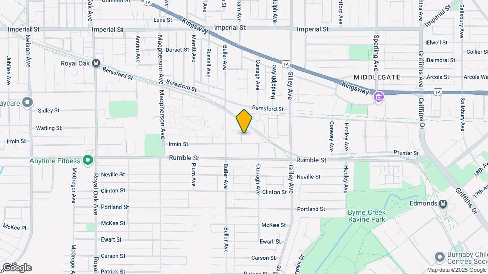 6085 Irmin St Map and Location Details