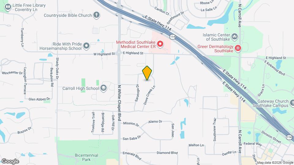 1023 Summerplace Ln Map and Location Details