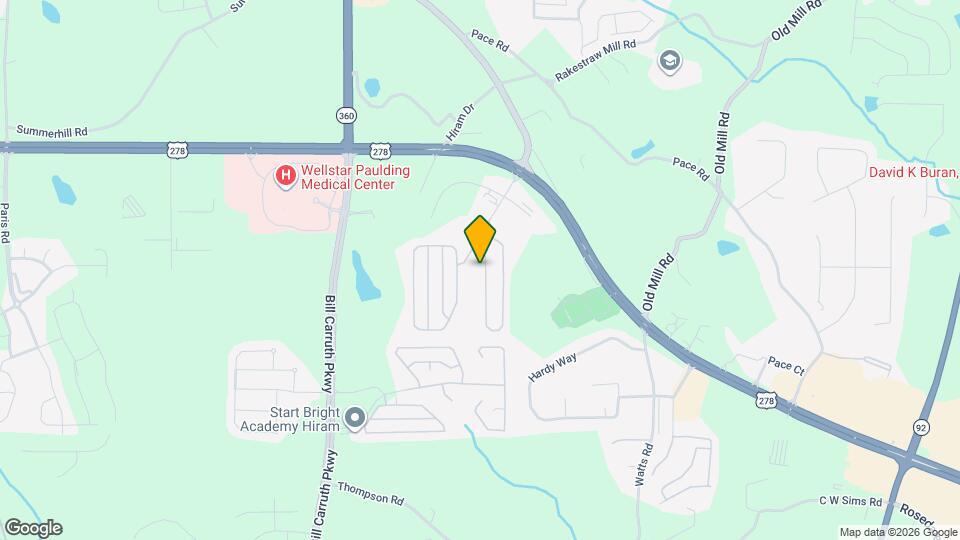 473 Highland Falls Dr Map and Location Details