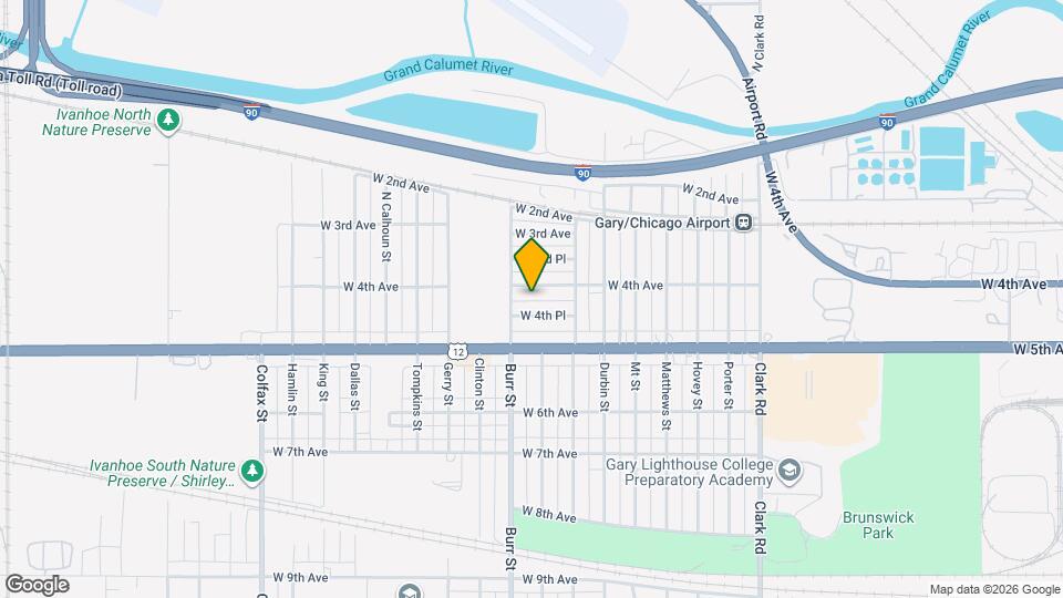 5309 W 4th Ave Map and Location Details