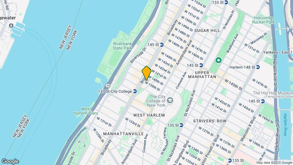 571 W 139th St Map and Location Details