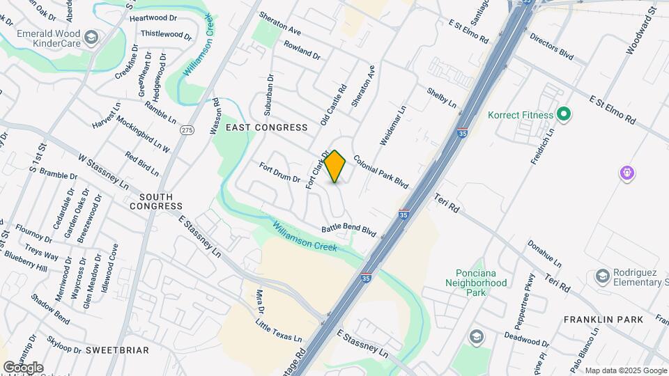 5033 Fort Clark Dr Map and Location Details