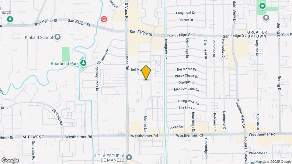 6404 Olympia Dr Map and Location Details