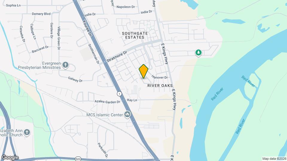 10133 Saratoga Dr Mapa y Detalles de la Ubicación