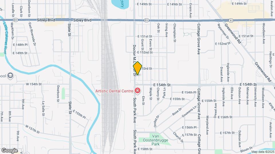 15325 Doctor M.L.K. Jr Dr Map and Location Details