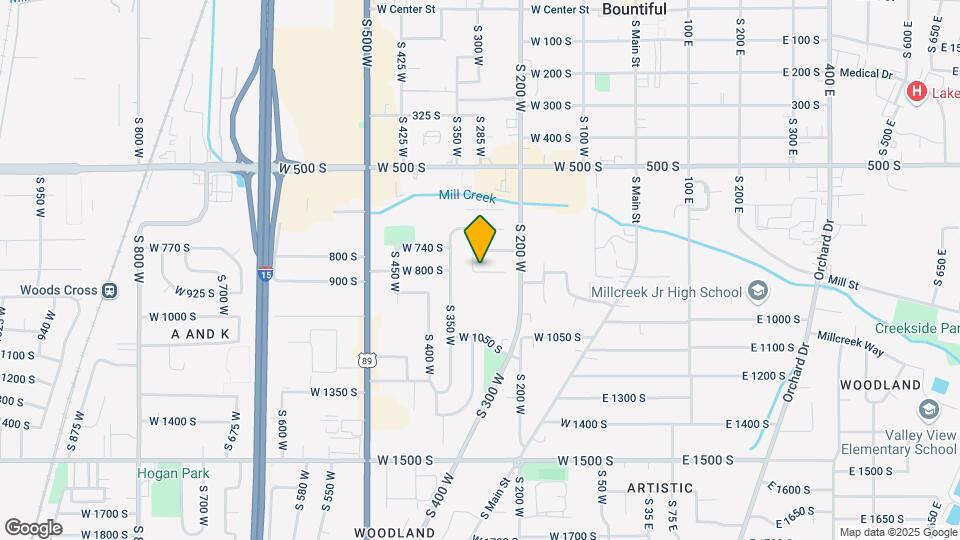 291 S 800 W Map and Location Details