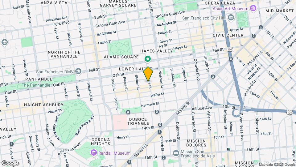 333 Fillmore Mapa y Detalles de la Ubicación