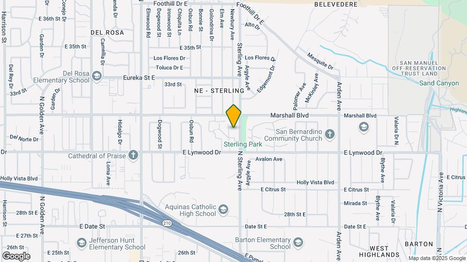 3164 N Sterling Ave Map and Location Details