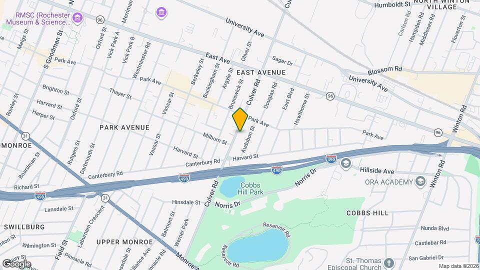 214 Culver Rd, Unit 2 Mapa y Detalles de la Ubicación