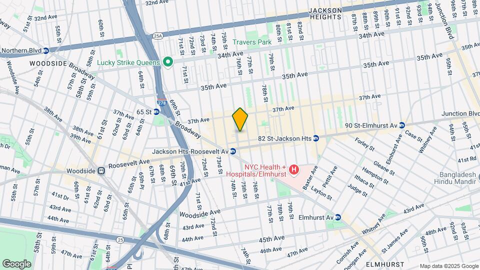 3745 75th St Map and Location Details