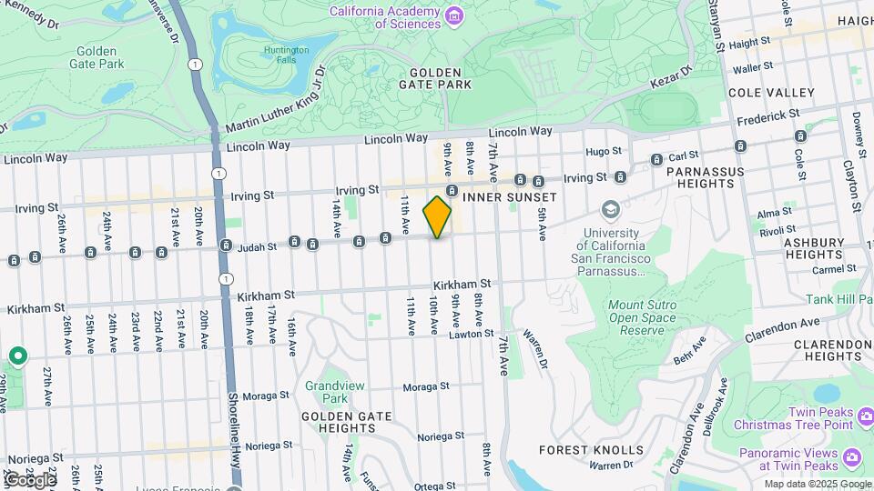 1418 10th Ave Mapa y Detalles de la Ubicación