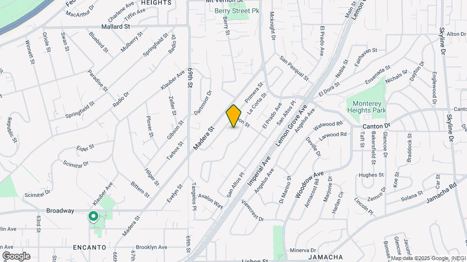 1643 Plata Ct Map and Location Details