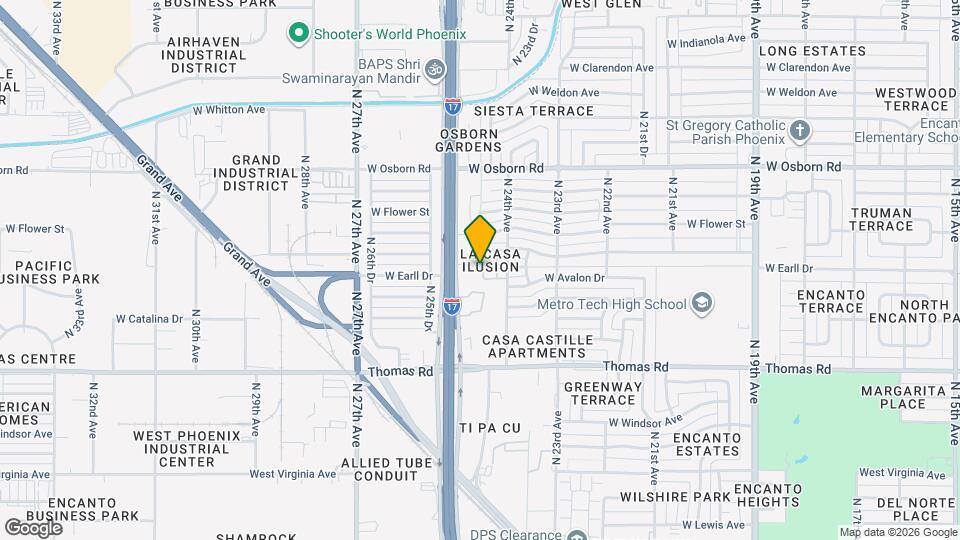 3030 N 24th Ln Map and Location Details