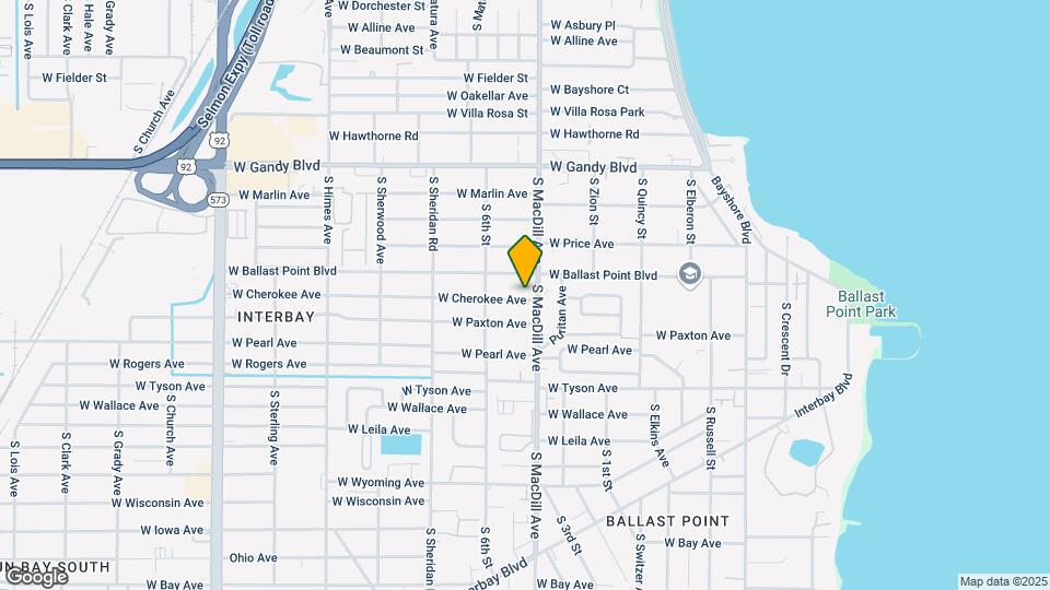 3105 W Cherokee Ave Map and Location Details