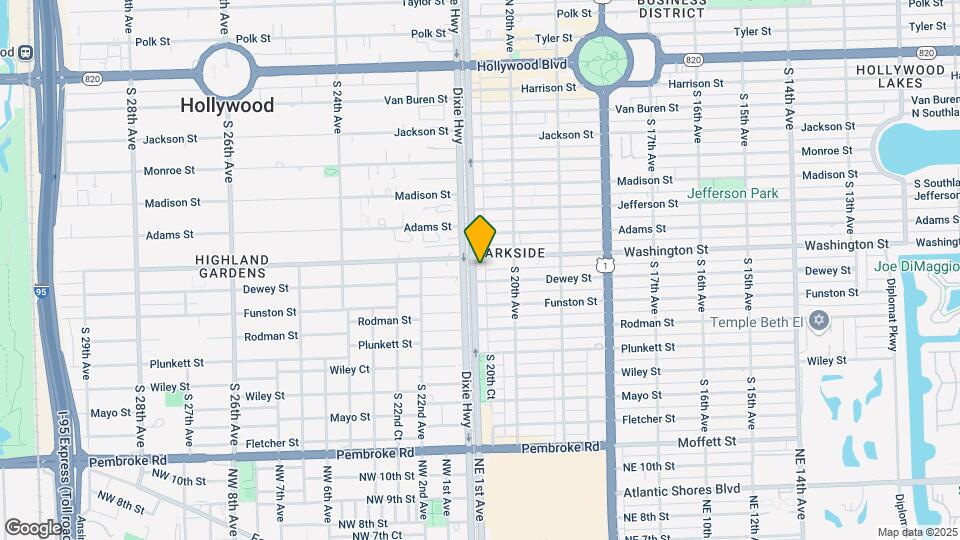 915 S 21st Ave Map and Location Details