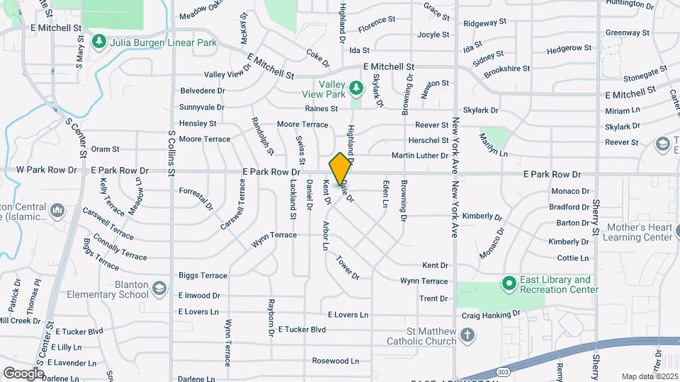 1508 Dale Dr Map and Location Details