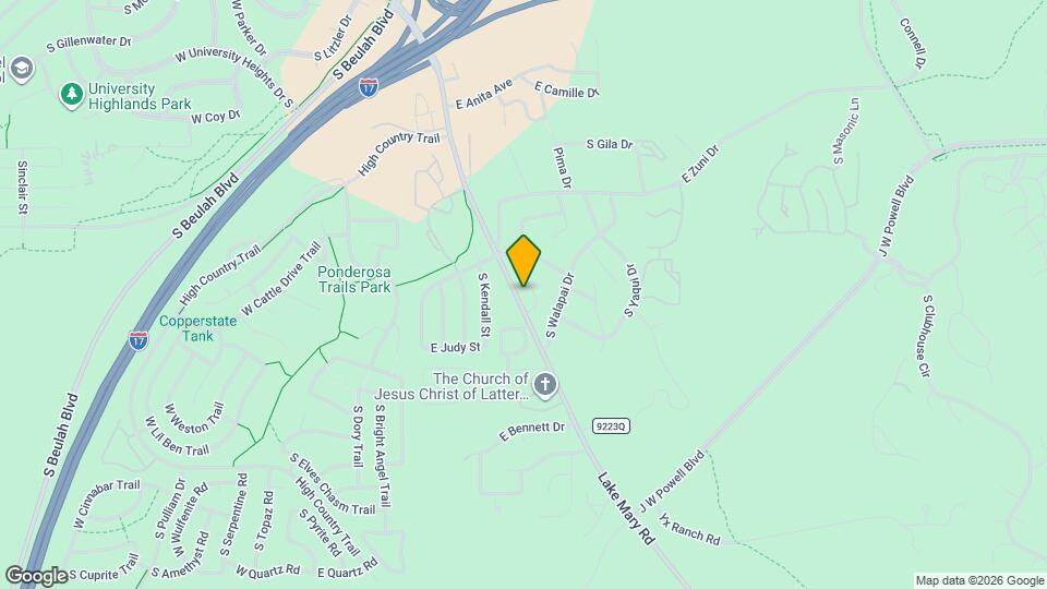 Villas on Lake Mary Map and Location Details