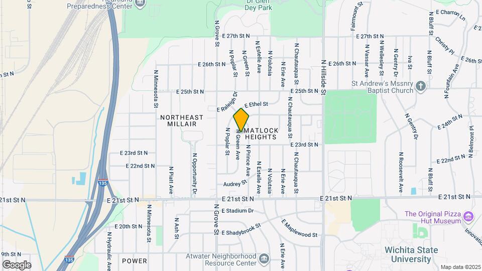 2420 N Green St Map and Location Details
