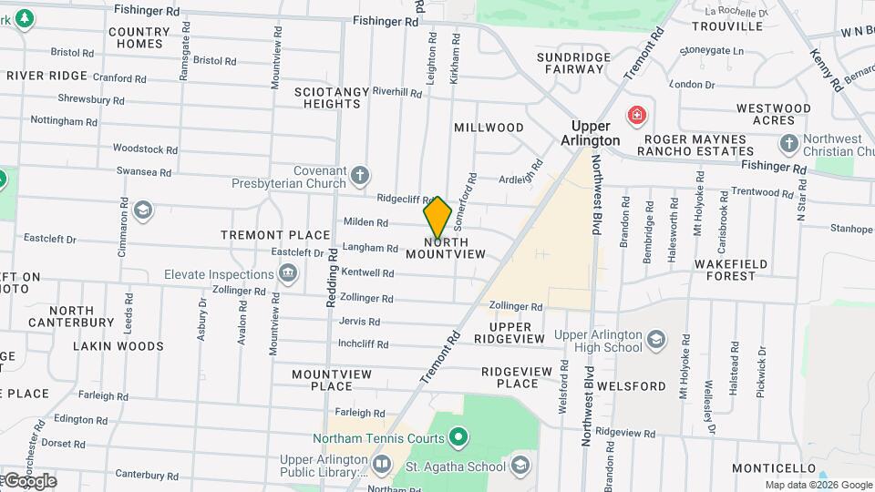 1934 Langham Rd Map and Location Details