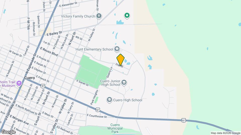 909 2nd St Map and Location Details