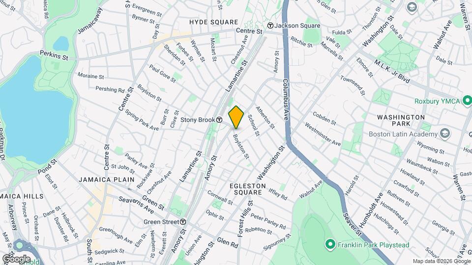 154 Boylston St Map and Location Details