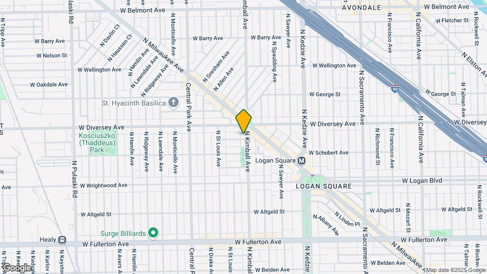 2732 N Kimball Ave, Unit Garden Map and Location Details
