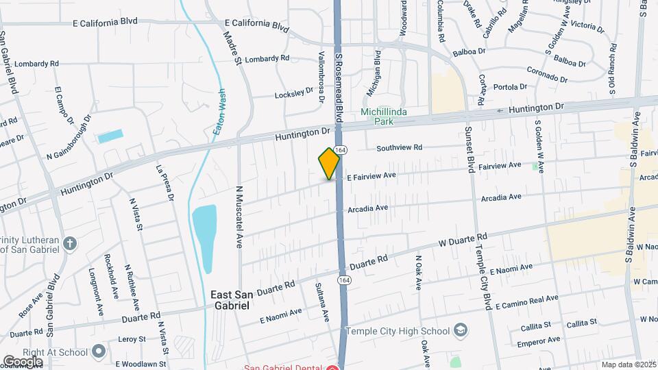 8962 E Fairview Ave Map and Location Details