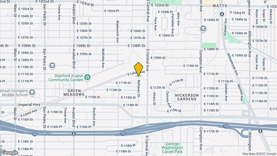 11127 Belhaven St Map and Location Details