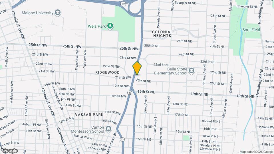 2110 Market Ave N Map and Location Details