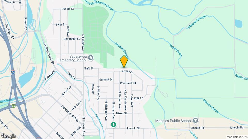 2215 Terrace Dr Map and Location Details
