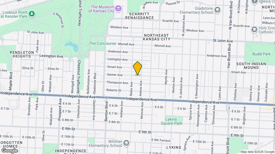 3517 Garner Ave Map and Location Details