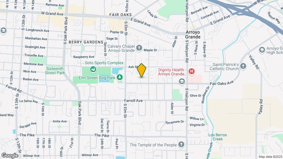 1140 Fair Oaks Ave Map and Location Details