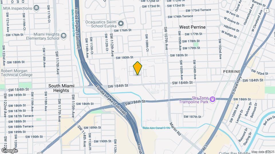 10924 SW 182nd Ln Map and Location Details