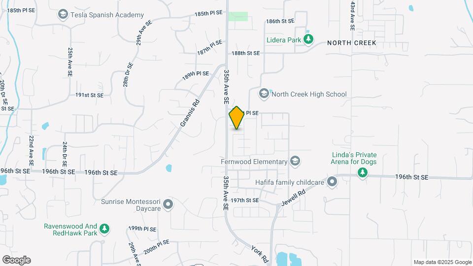 3517 193rd St SE Map and Location Details