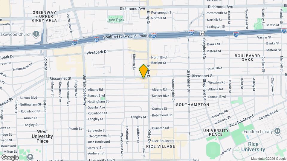 2614 Wroxton Rd Map and Location Details