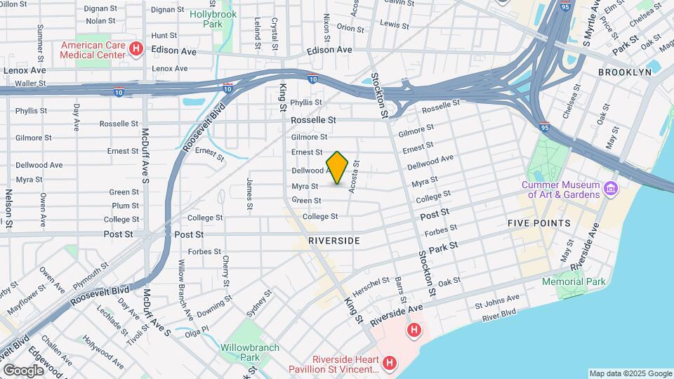 2628 Myra St Map and Location Details