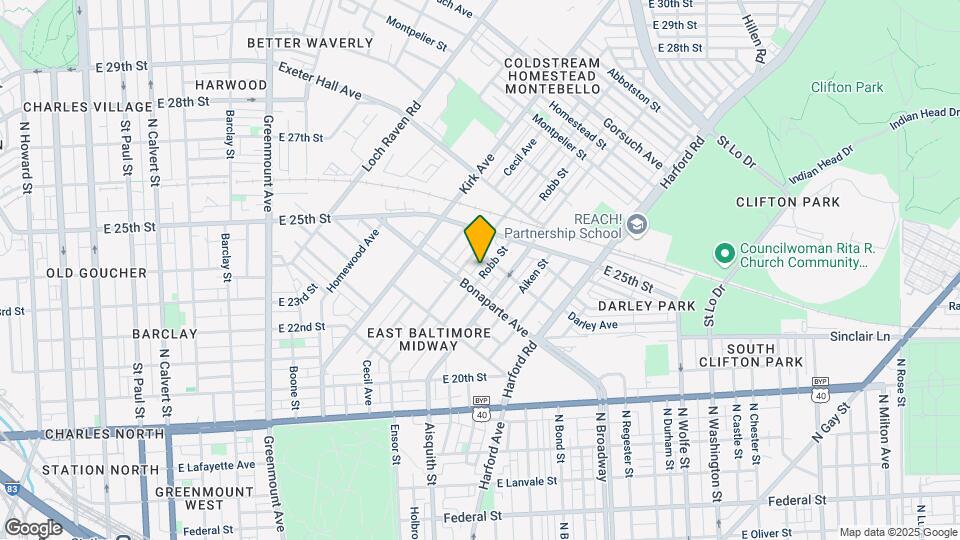 2314 Robb St Map and Location Details