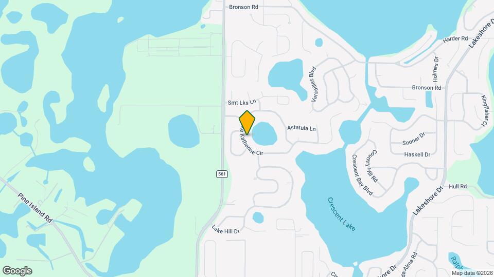 11230 Lake Katherine Cir Mapa y Detalles de la Ubicación