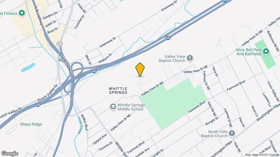 3211 Misty Hill Way Map and Location Details
