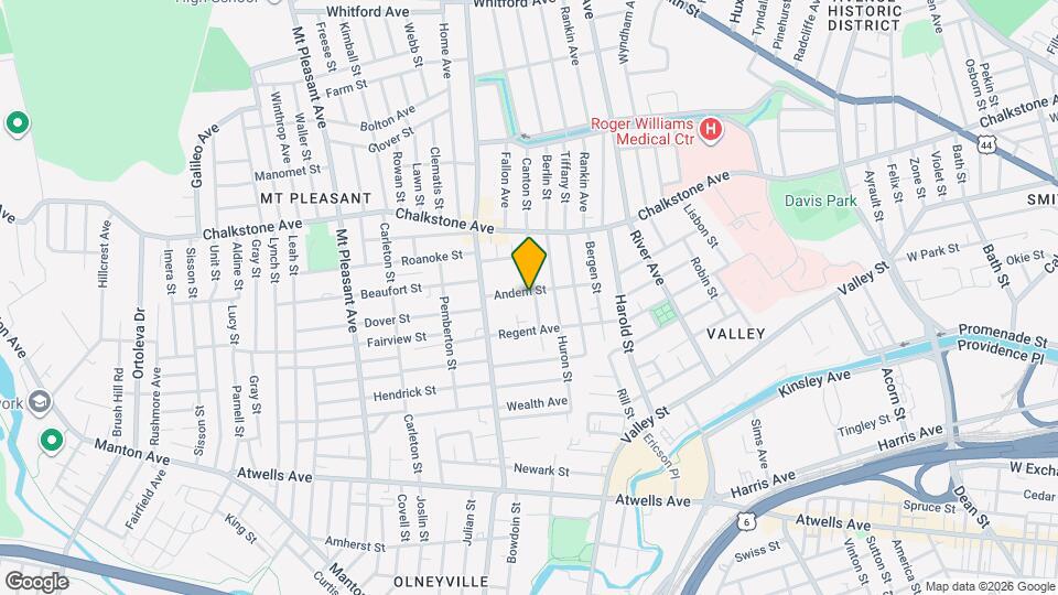 52 Canton St Mapa y Detalles de la Ubicación