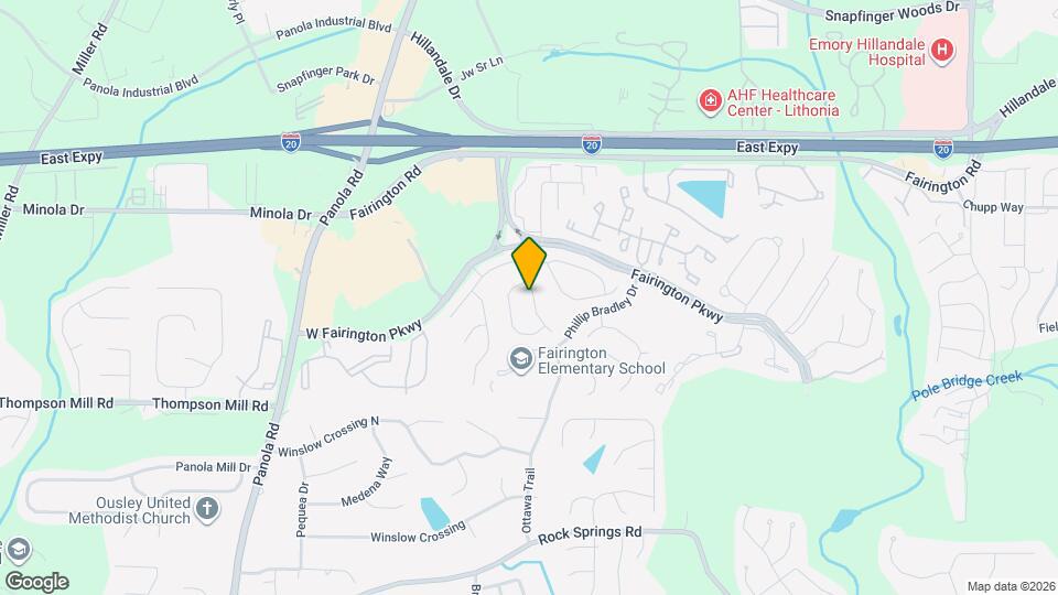 2951 Highland Park Cir Mapa y Detalles de la Ubicación