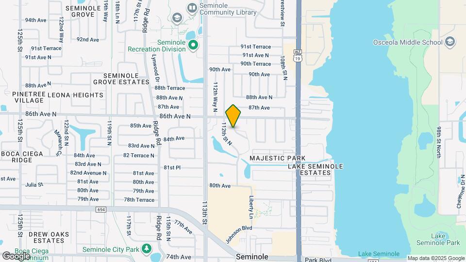 8454 111th St N Map and Location Details