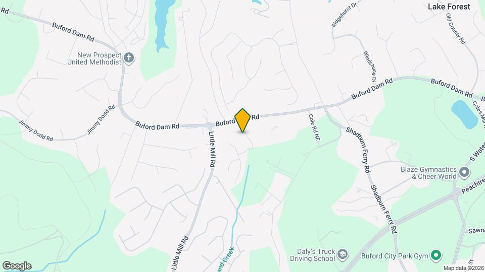 5700 Crest Hill Dr NE Map and Location Details