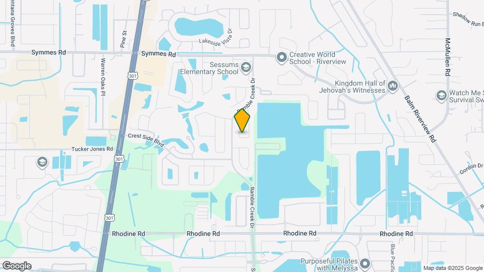 11719 Crest Creek Dr Mapa y Detalles de la Ubicación