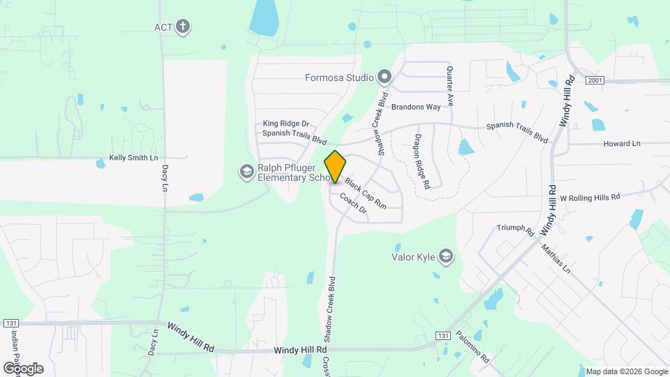 857 Dark Horse Ln Map and Location Details